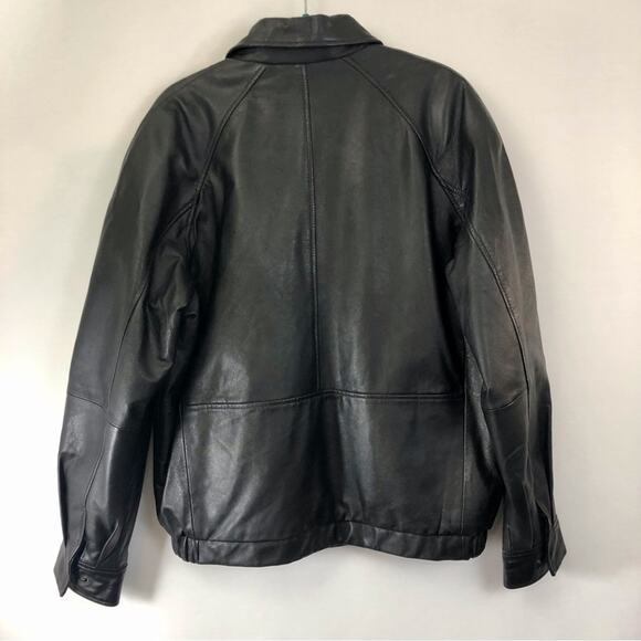 Mens Genuine Leather Jacket - Picture 15 of 16
